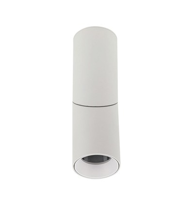 Påbygning Lampe GU10, hvid, 197mm