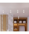 Påbygning Lampe GU10, hvid, 197mm