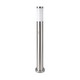 80cm havelampe med sensor - E27 fatning, rustfrit stål, IP44, max 60W