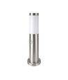 Pullertlampe med PIR Sensor E27 - Rustfrit Stål Hus (45 cm), Satin Nikkel, IP44