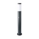 Pullertlampe E27 - PIR-sensor, rustfrit stål hus, 80 cm, Grå, IP44