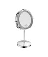 3W spejllampe - LED, 4xAA batteri, krom