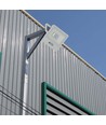 10W Projektør - PIR Sensor, Samsung Chip, 1m Kabel, 6500K, Hvidt Hus