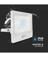 30W LED projektør med sensor - Samsung LED chip, IP65, 4000K, 1m kabel, udendørs