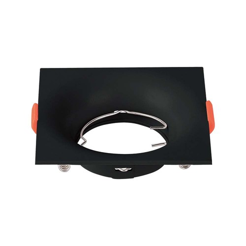 GU10 pære - kvadrat, sort