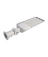150W LED gadelampe med Samsung chip og sensor - 135lm/W, IP65, 6500K, grå, justerbar vinkel