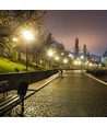 150W LED gadelampe - Fotocellesensor, Samsung chip, 6500K, 110lm/W