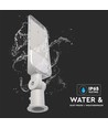 150W LED gadelampe - Fotocellesensor, Samsung chip, 6500K, 110lm/W