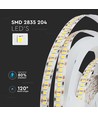 204 LED Stribe Lys 17W/m - 12V, 6400K, IP20, 5m/rulle
