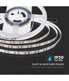 120 LED stripelys 8W/m - 4000K, IP20, 24V, dobbelt PCB (10m/rul)