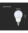 P45 LED Smart Pære 4.8W E14 - RF Kontrol, RGB+3000K, Dæmpbar