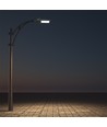 150W Gadespot - LED, Samsung chip, 4000K, grå hus