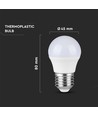 4.5W Plastik Pære E27 - G45
