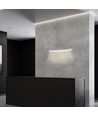16W LED Væglampe - 3000K, Hvid, Hus, IP44