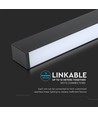 40W Lineær Overfladelys - LED, Samsung Chip, 6400K