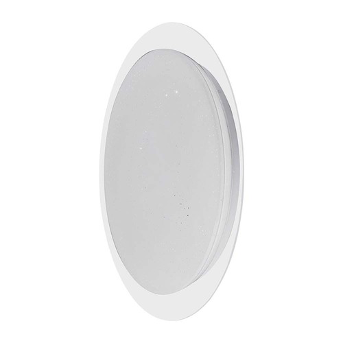 40W Designer Dome LED loftslampe - Ø40cm, CCT farveskift, dæmpbar, stjernehimmeleffekt, inkl. fjernbetjening