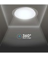 LED Designer Dome Lampe 20W/40W - Fjernbetjening, CCT Skift, Dæmpbar, Stjerneovertræk