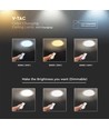 LED Designer Dome Lampe 20W/40W - Fjernbetjening, CCT Skift, Dæmpbar, Stjerneovertræk