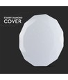 LED designer loftlampe - 30W/60W/30W, fjernbetjening, CCT skiftende, dæmpbar, diamantdæksel