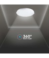 LED designer loftlampe - 30W/60W/30W, fjernbetjening, CCT skiftende, dæmpbar, diamantdæksel