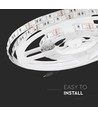 5m 11W/m rød LED strip - 12V, IP20, 60 LED pr. meter, 5050 SMD