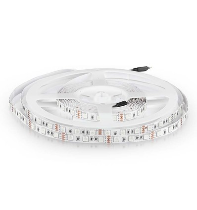 60 LED Stribelys 11W - Grøn, IP20, 5m/rulle