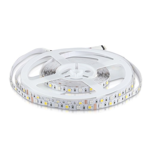 5m 13W/m COB-LED strip, RA90 - 24V, IP20, 512 LED pr. meter, 3000K