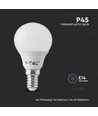 4,5W P45 LED Plastikpære E14 - 3000K, 6 stk/pakke