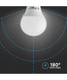 4,5W P45 LED Plastikpære E14 - 3000K, 6 stk/pakke