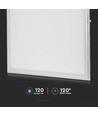 60x60 LED panel, 29W - 137lm/W, 6400K, hvid kant, IP20 indendørs