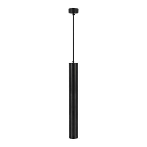 GU10 pendel, Ø6x50cm - Sort, indendørs