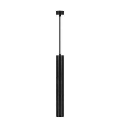 GU10 pendel, Ø6x50cm - Sort, indendørs