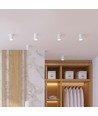 Påbygning GU10 Lampe - Rund, Hvid