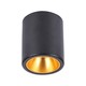 Påbygning GU10 Lampe Rund Sort
