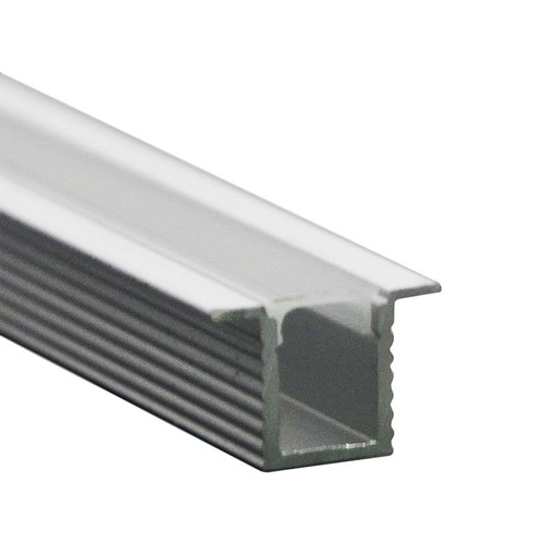 Monteringssæt - Diffuser til LED-Strip Nedsænket, 2000 mm