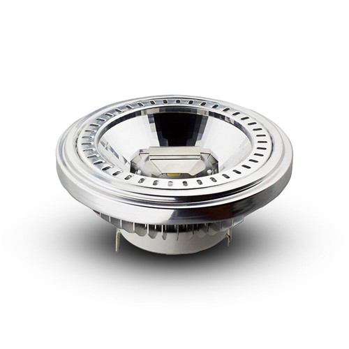 12W AR111 PAR Pære G53 - 6400K, 40D, Nedsænket, 12V
