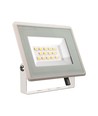 10W LED projektør, hvid - IP65, 750lm, 4000K, udendørs
