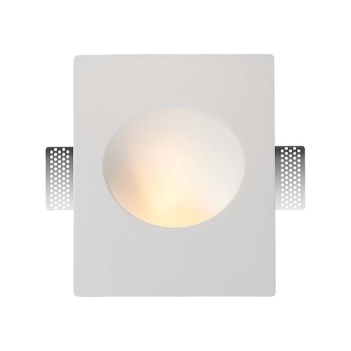 GU10 lampe - runde, hvid