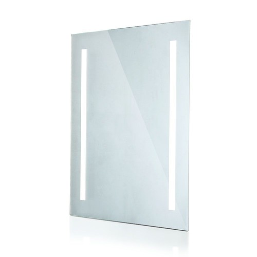 35W LED Spejlllys - Rektangulær, Krom, 6400K, 700x500mm
