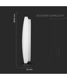 24W Kupelampe - LED, 350mm, Stjernehimmel Dæksel, CCT 3i1, Rundt