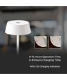 LED bordlampe 2W - 3000K, hvid, IP54