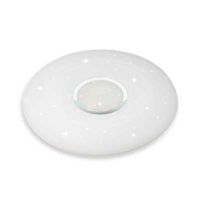 LED Designer Dome Light - 30W, 60W, fjernbetjening, CCT ændring, dæmpbar, rundt dæksel