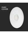 LED Designer Dome Light - 30W, 60W, fjernbetjening, CCT ændring, dæmpbar, rundt dæksel
