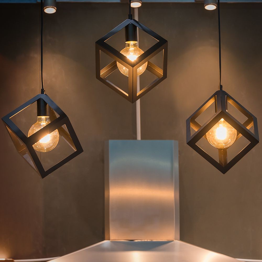 E27 6W LED filament pære - G95, 600lm, 3000K, 300 ° spredning - Kulør : Varm
