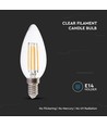 VT-2061 Kertepære 4W E14 - 6500K, LED, Kuløtråd