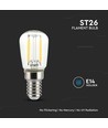 ST26 LED pære 2W - Kultråd, 4000K