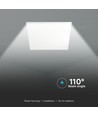 36W LED panel - 595x595mm, 6400K, 120 lm/watt