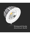40W Reflektor Downlight - LED, COB, 4000K, Høj Lumen