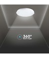 LED 20W/40W Designer Loftslampe - Fjernbetjening, CCT-Skift, Dæmpbar, Diamantdæksel