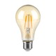 E27 10W LED filament pære - A67, Amber glas, 2200K, 950lm